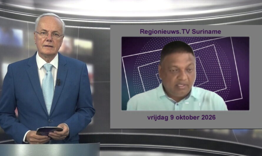 Regionieuws TV Suriname 9 okt. 2026 ►Ramadhin stuurt rijst terug ► nog steeds leerlingen thuis