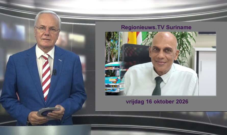Regionieuws TV Suriname 16 okt. 2026 ► VHP voorzitter Achaibersing? ►Abdoelgafoer opvolger Simons?