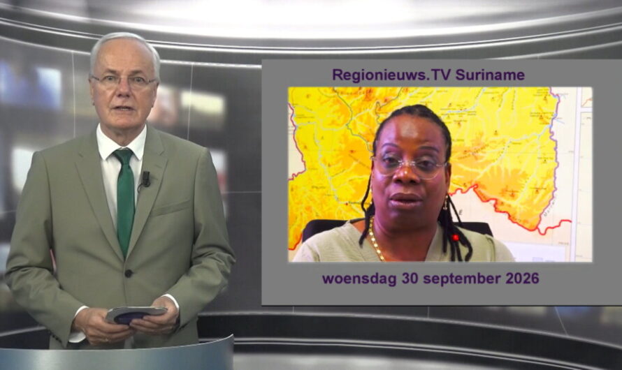 Regionieuws TV Suriname 30 sept.2026 ► 487 leerlingen geen plek ► Gran Kreek onveilig ► 2e jaarrede