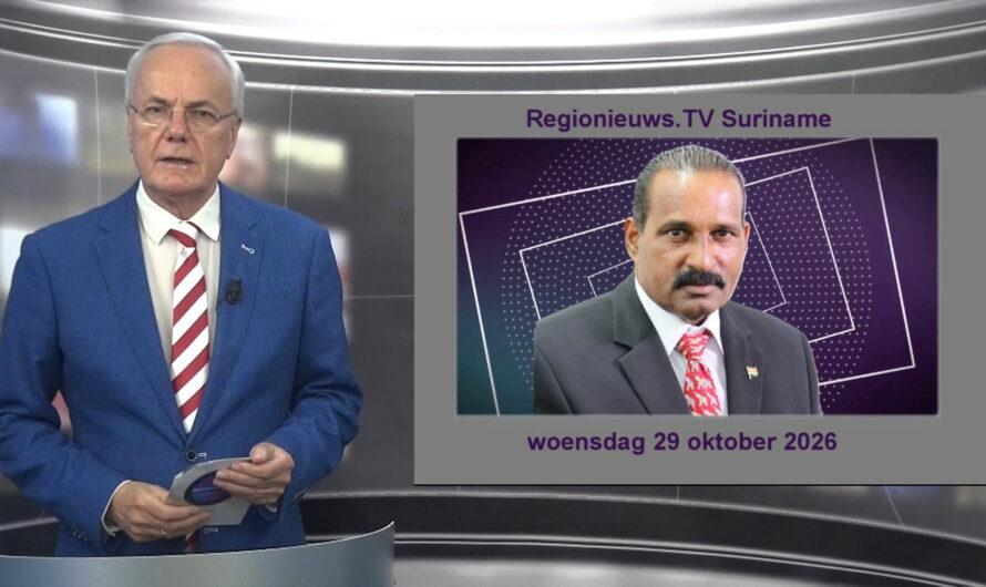 Regionieuws TV Suriname 29 okt. 2026 ►Jogi wil opheldering: waarom VP Rusland spreekt met Koning NL