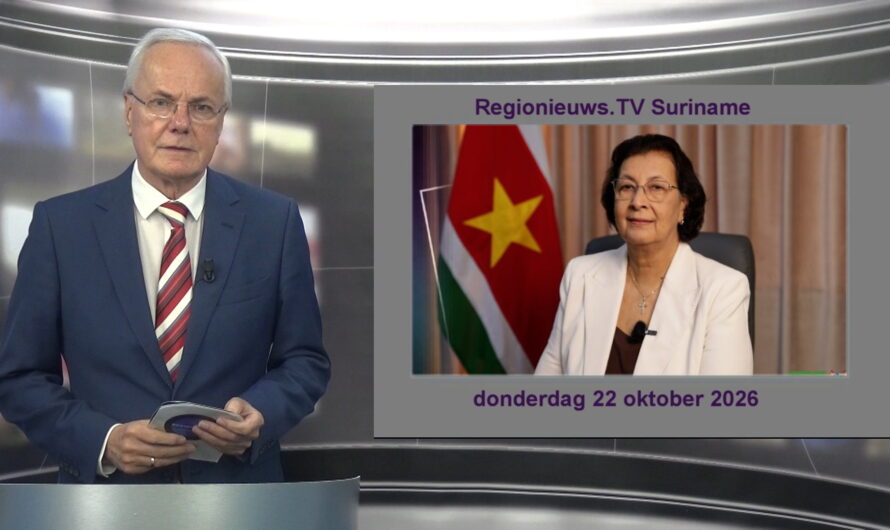 Regionieuws TV Suriname 22 okt. 2026 ►Simons: TAS geen benoeming ► Stop geven tjoekoe aan politie!