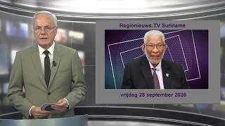Regionieuws TV Suriname 29 sept. 2026 ► Glenn Geerlings en Jin Chan? ► Waar zijn de cilinders Kwik?