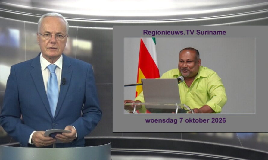 Regionieuws TV Suriname 7 okt. 2026 ► VES alarm: tekort 16 Miljard SRD ►Lösche hekelt schoolroulatie